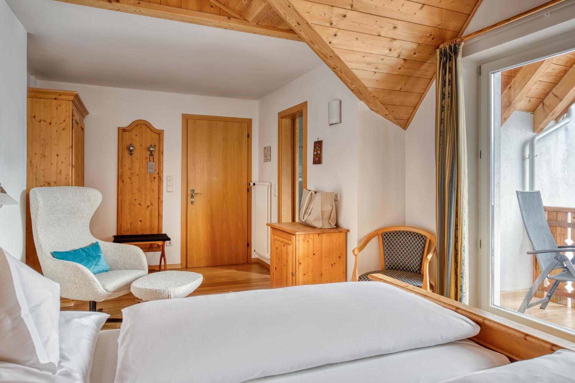 Hotel Berghaus Rosengarten Welschnofen Kamer foto