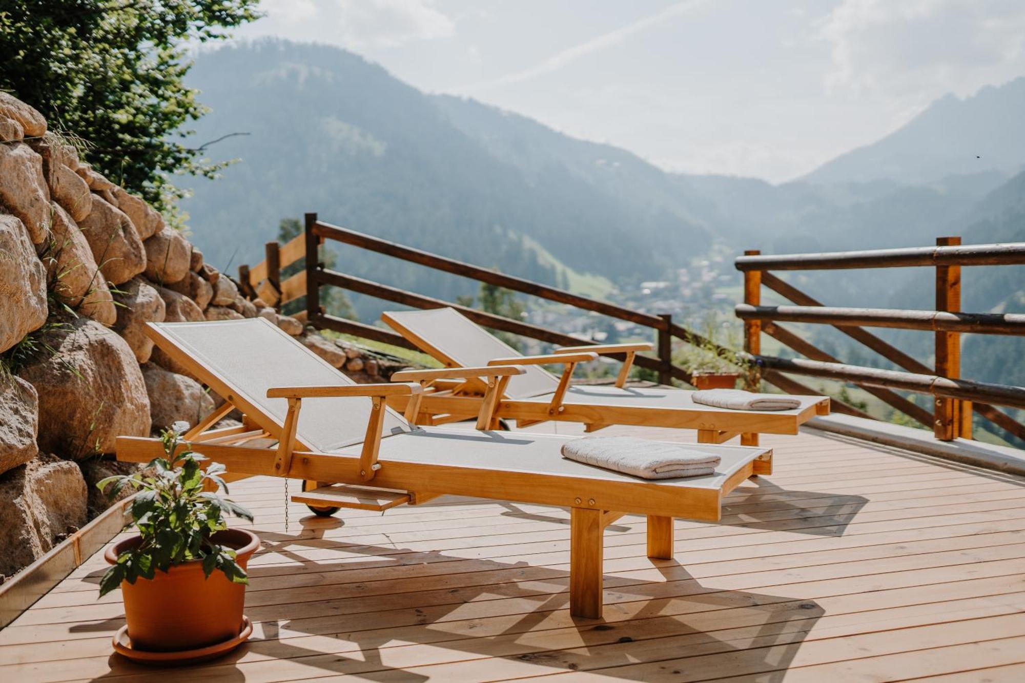Hotel Berghaus Rosengarten Welschnofen Buitenkant foto