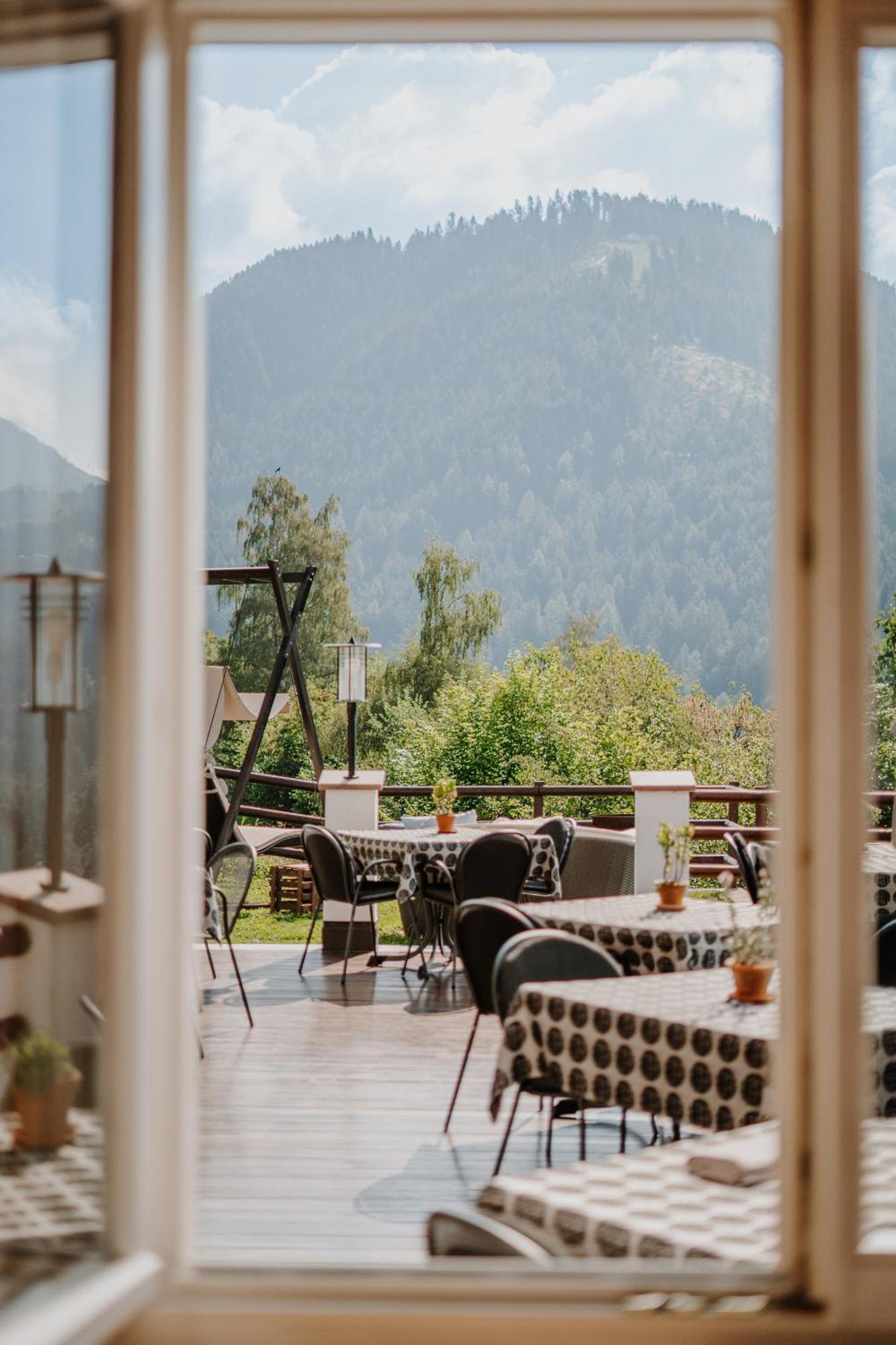 Hotel Berghaus Rosengarten Welschnofen Buitenkant foto